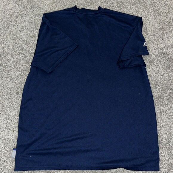 Boston red Sox navy blue poly practice batting Coolbase Jersey shirt XL men’s - Picture 8 of 8